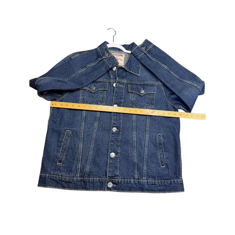 True Religion Jesse SN Trucker Jacket - dreamy wash - Men’s - size Large
